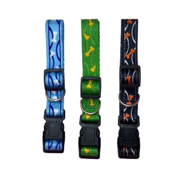 COPY - Adjustable Dog Collar | Green Collar | Blue Collar | Light Blue Collar - Picture 1 of 8